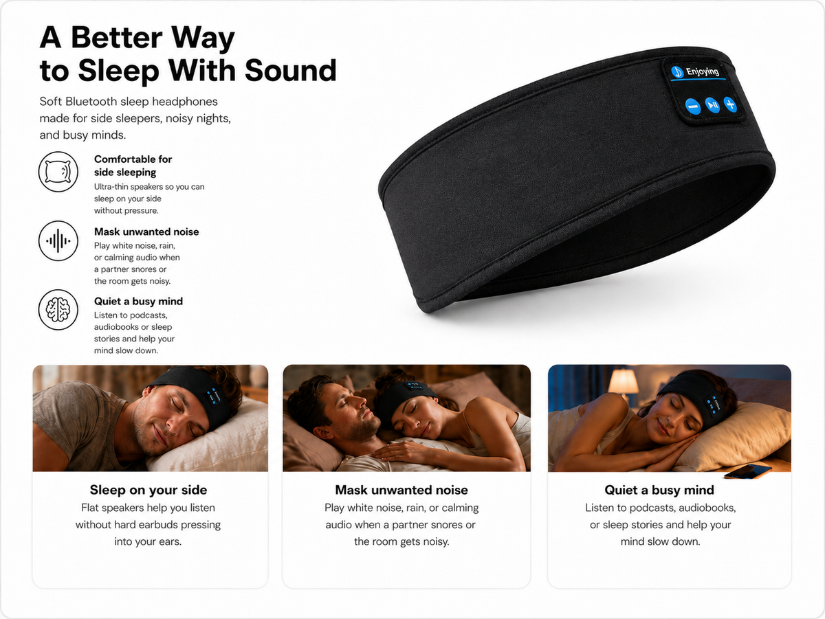 prinkheadband™-Bluetooth Sleeping Headband